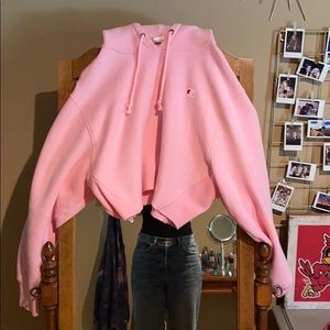 Women’s Reverse Weave Champion Cropped Hoodie